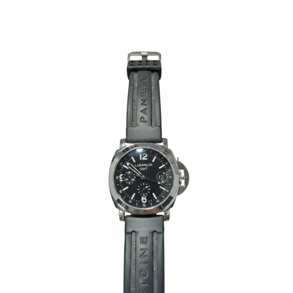 PNR Luminor GMT Black Dial Men's Watch